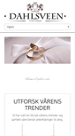 Mobile Screenshot of gullsmeddahlsveen.no